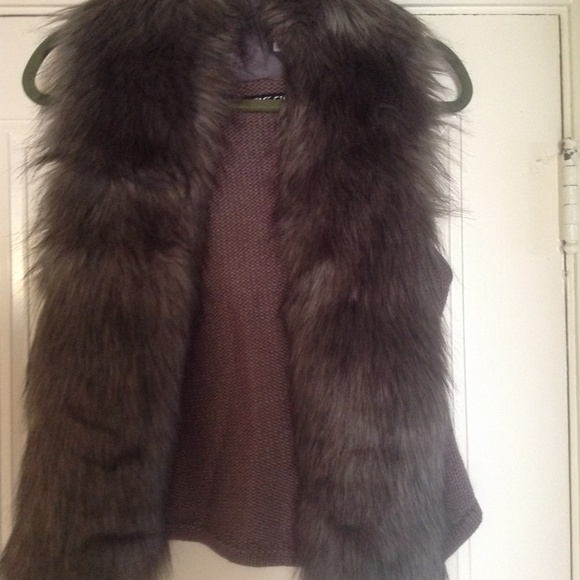 Dolce Cabo Jackets & Blazers - Faux Fur knit vest